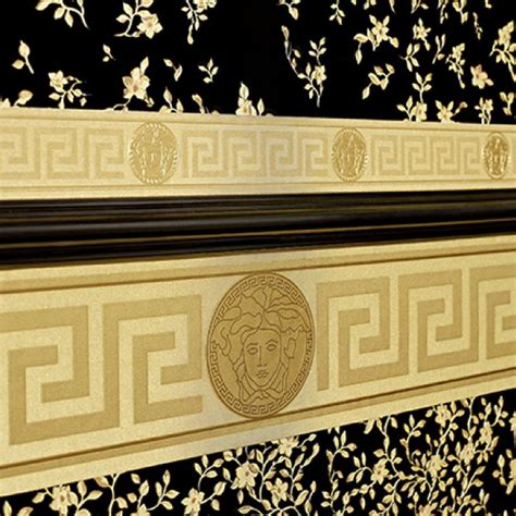 bordi parati versace|VERSACE Home carta da parati .